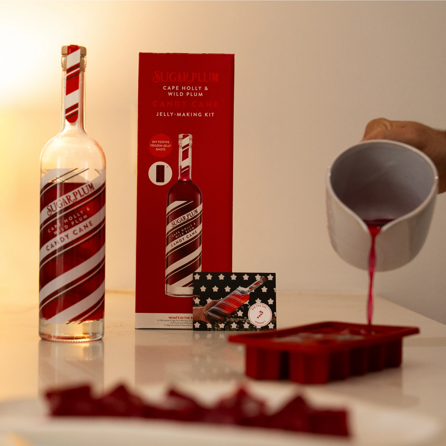 Sugar Plum Wild Holly & Cape Plum Candy Cane - DIY Kit