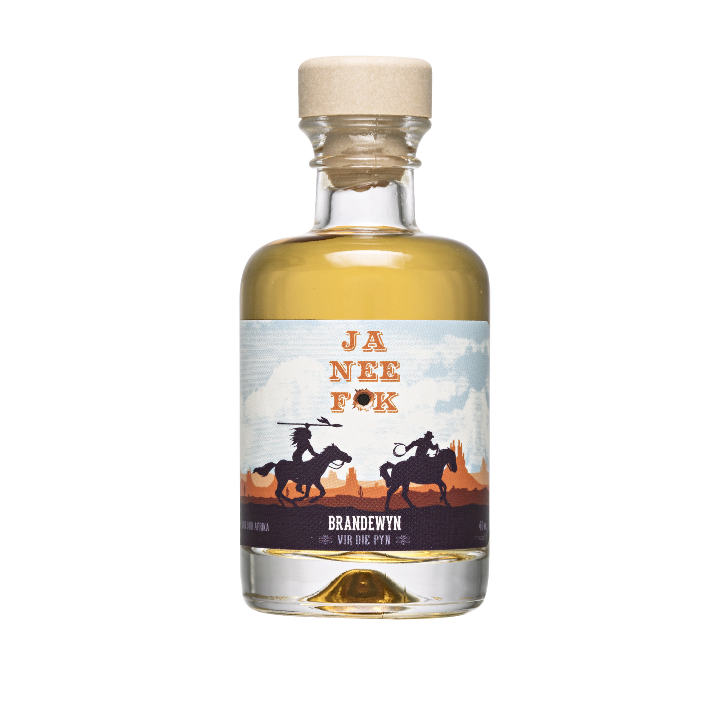 Ja Nee Fok Brandy - 50ml glass mini