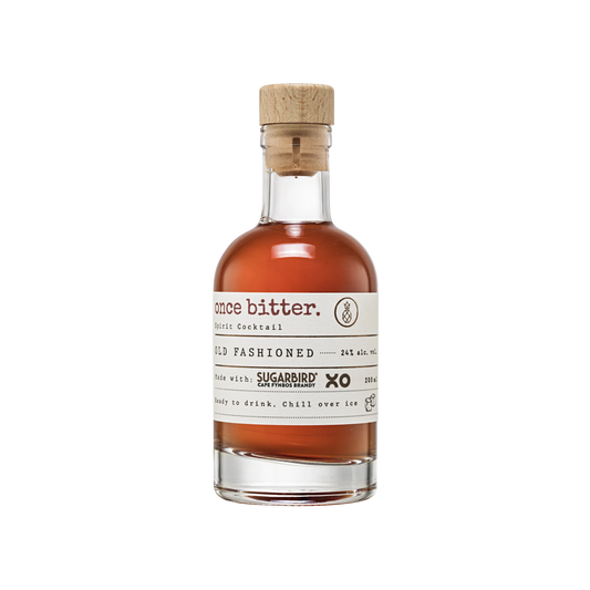 Once Bitter Old Fashioned with Sugarbird XO Brandy - 200ml