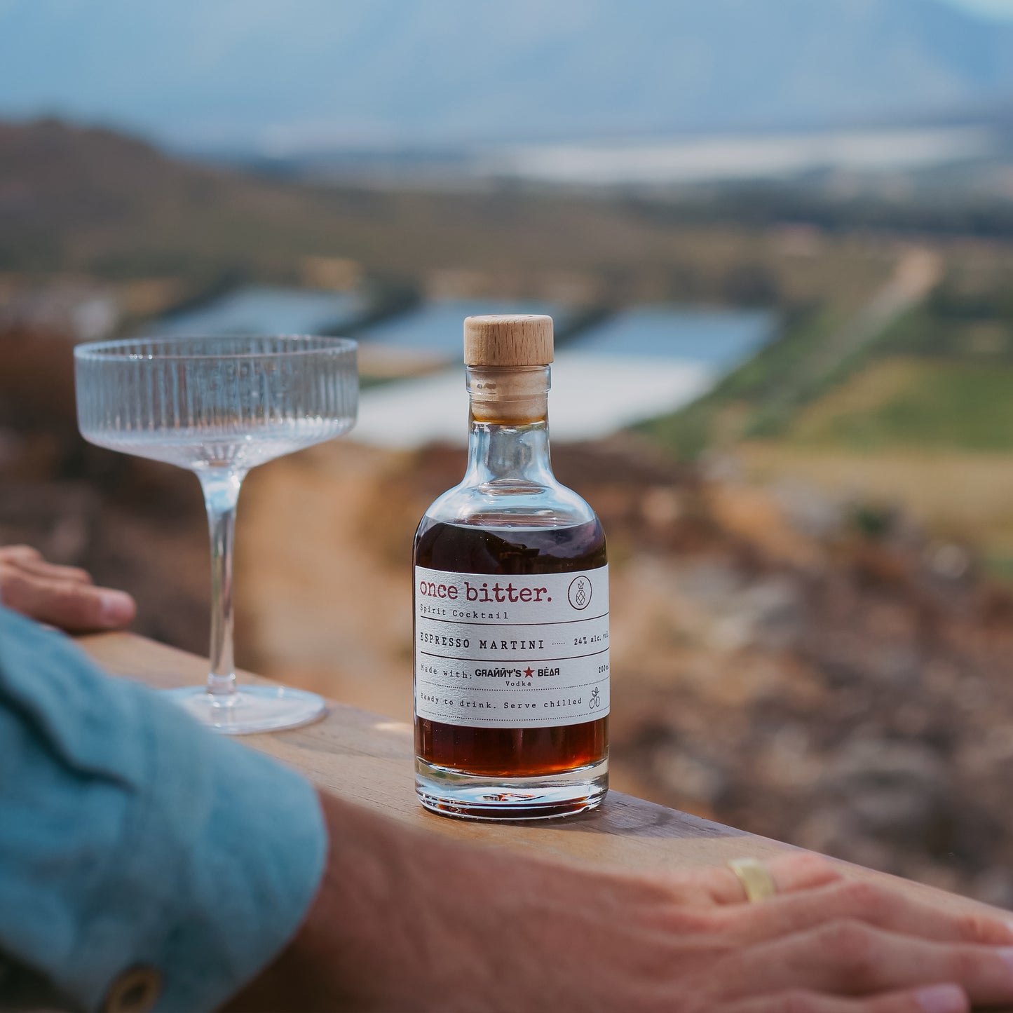 Once Bitter Espresso Martini with Granny’s Bear Vodka - 200ml