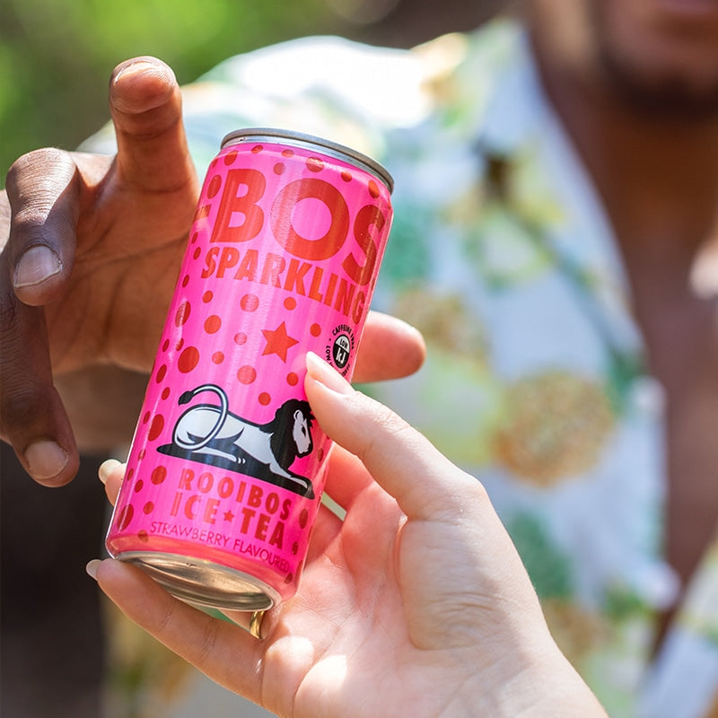 Sugarbird Pino & Pelargonium Gin + BOS Sparkling Strawberry Iced Tea Combo