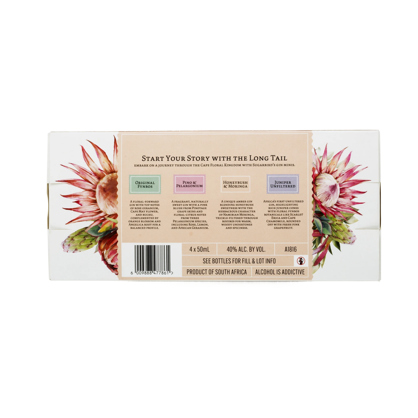 Sugarbird Gin 4 Pack