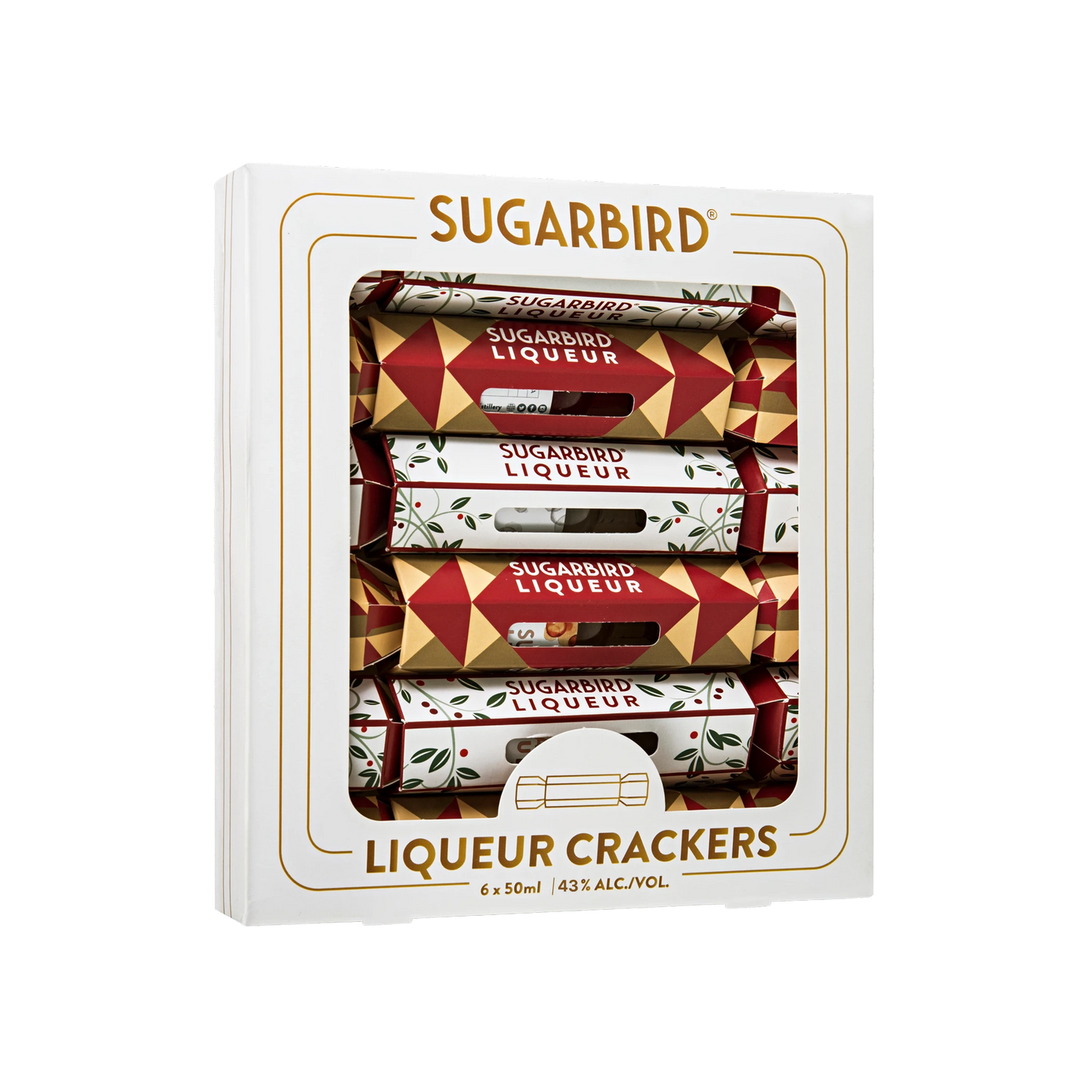 Sugarbird Gin 43% Crackers - Original Fynbos & Juniper Unfiltered