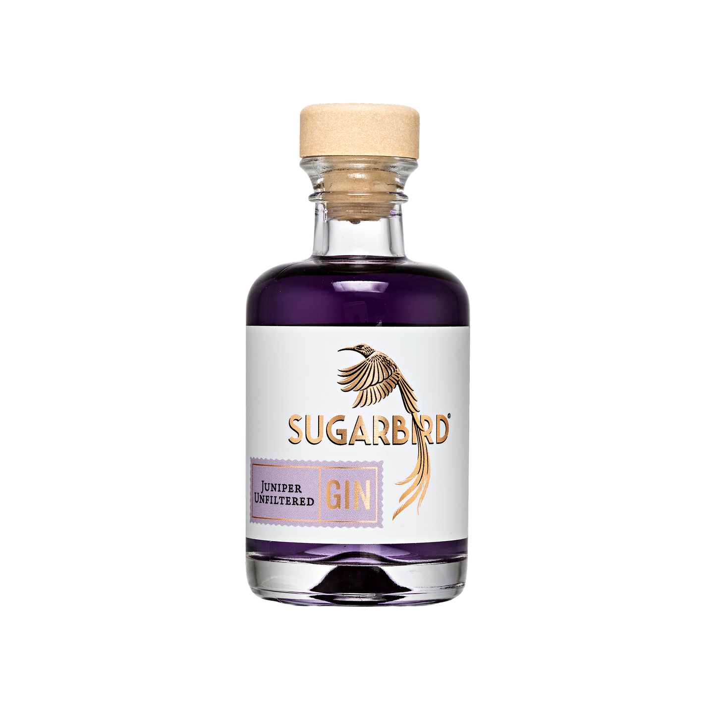 Sugarbird Juniper Unfiltered Gin - 50ml glass mini