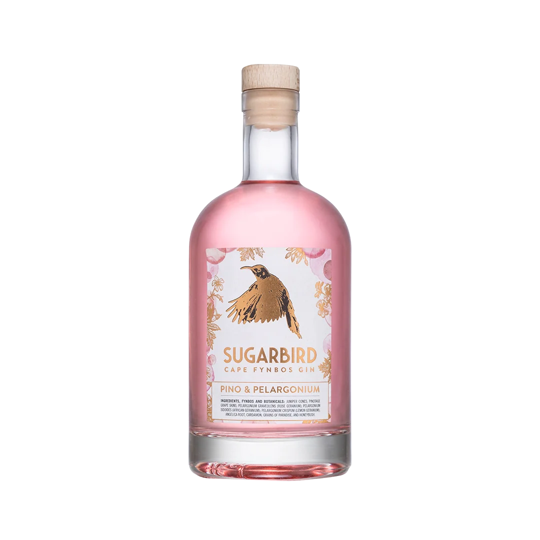 Sugarbird Pino Pelargonium Gin (Old Label Design)