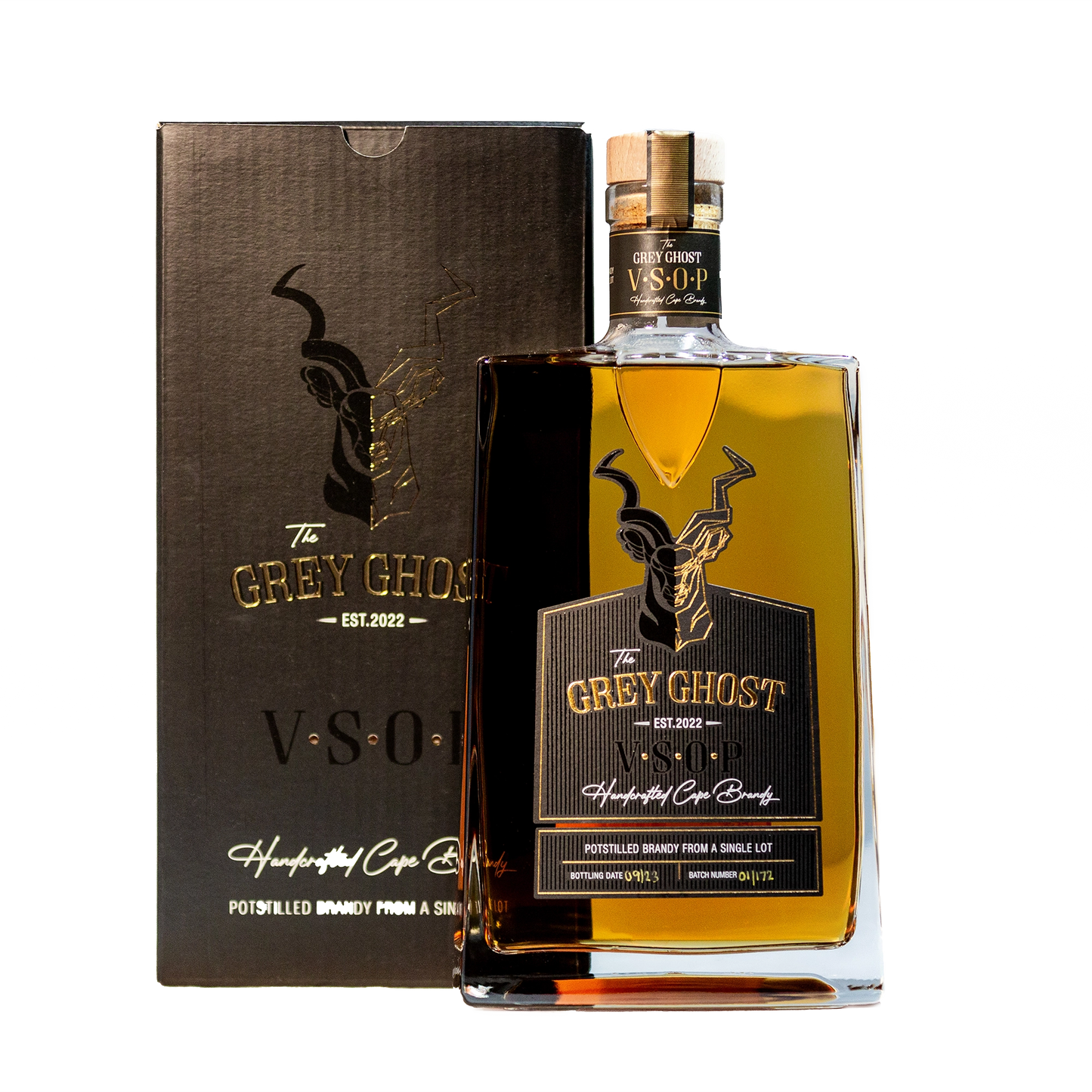 The Grey Ghost VSOP Cape Brandy - 750ml