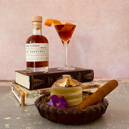 Once Bitter Rum Martinez With Sugarbird Cape Fynbos Rum