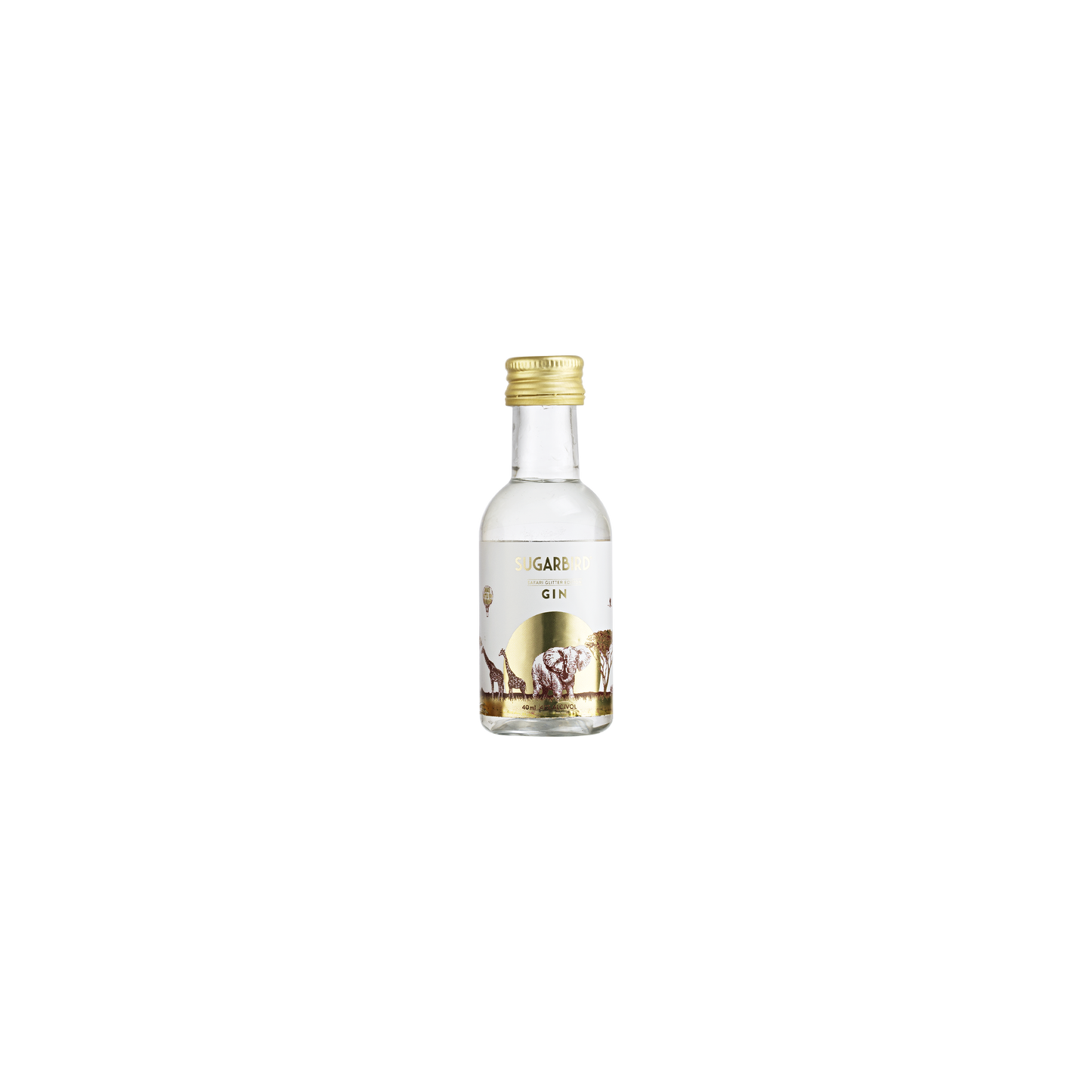 Sugarbird Safari Glitter Gin Mini - 40ml
