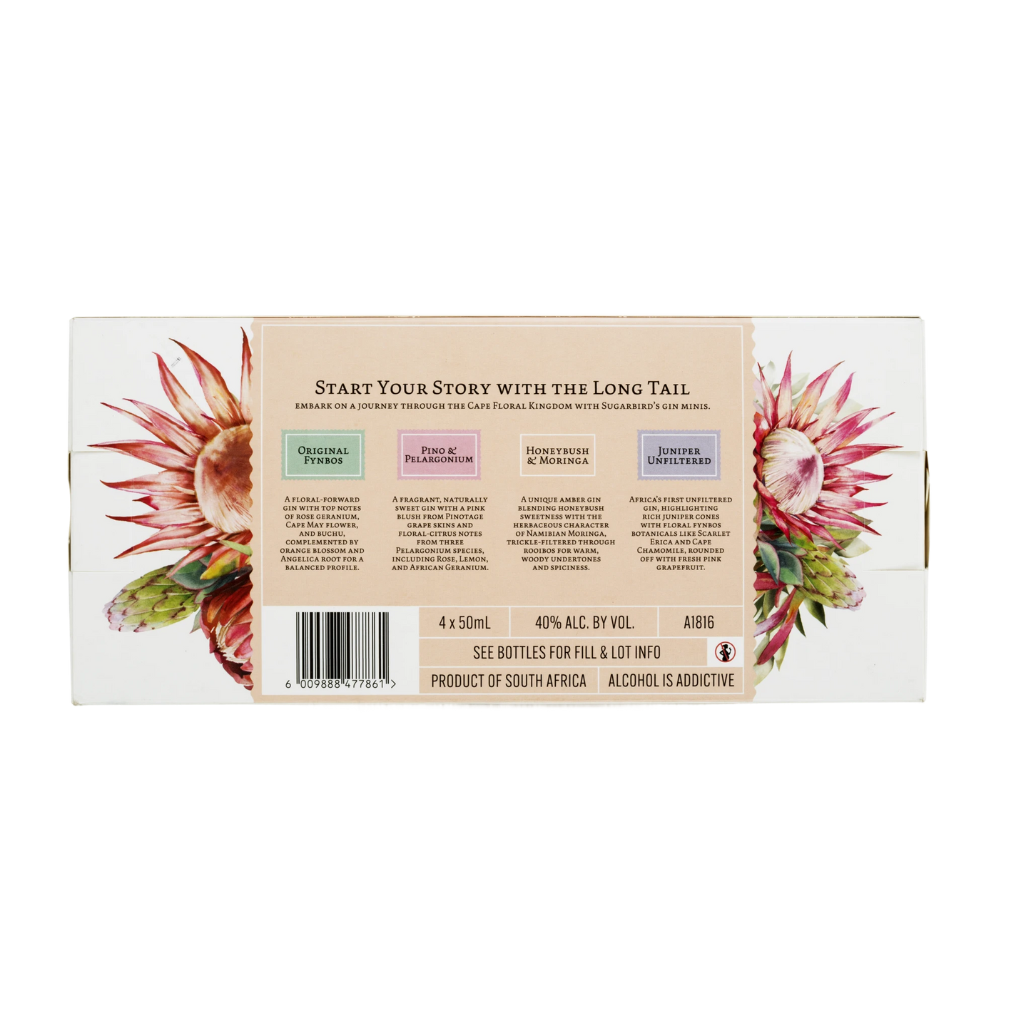 Sugarbird Gin 4 Pack