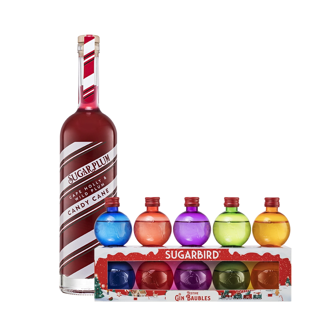 Sugar Plum Wild Holly & Cape Plum Candy Cane Spirit Cooler + Sugarbird Baubles Combo Deal