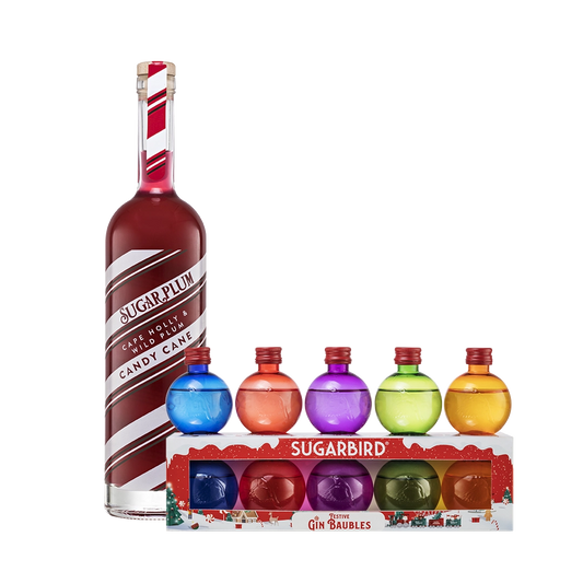 Sugar Plum Wild Holly & Cape Plum Candy Cane Spirit Cooler + Sugarbird Baubles Combo Deal