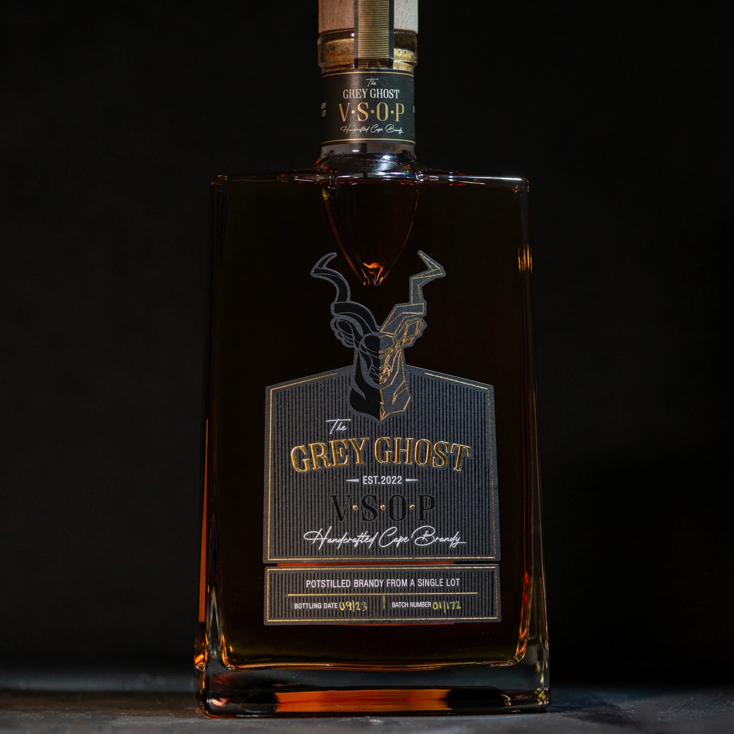 The Grey Ghost VSOP Cape Brandy
